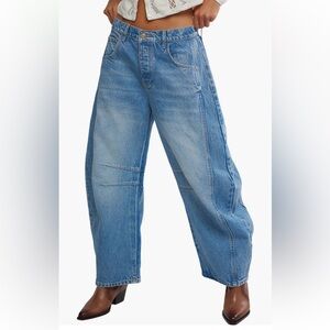 We the Free Good Luck Barrel jeans